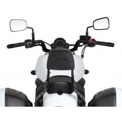 SHAD CHROMED PASSENGER BACK SUPPORT FOR MOTORCYCLE K0VL65SN