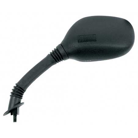 V PARTS Espejo retrovisor izquierdo tipo OEM de plástico negro para montaje en manillar - Homologación CE E183I