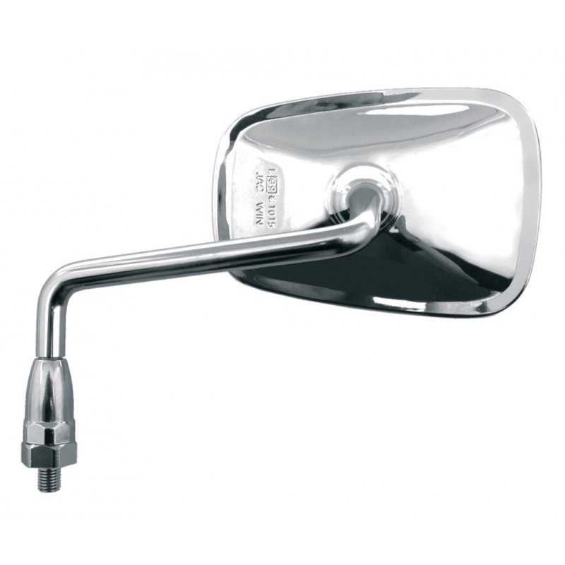 V PARTS Espejo retrovisor izquierdo tipo OEM para manillar de moto - Cromo EK279I