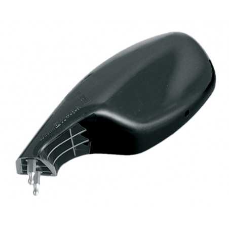 V PARTS Espejo Retrovisor Izquierdo HFF1017 Tipo OEM de Plástico Negro para Montaje en Carenado E195I