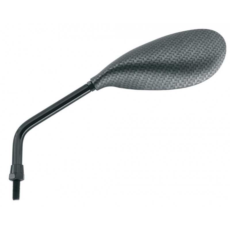 V PARTS MIRROR, REARVIEW, EXPOSITION, OVOID, CARBON LOOK, LEFT M2 M10 E267I