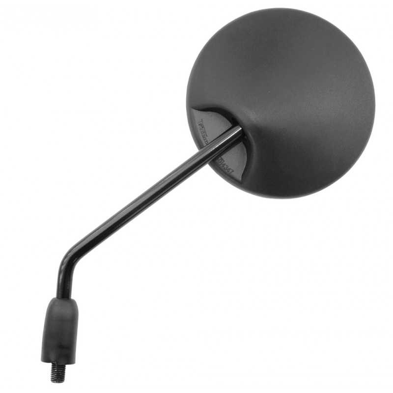 VICMA Espejo Retrovisor Izquierdo para Manillar - Rosca M10/M12.5 Diámetro 125mm Homologación CE Color Negro EH479