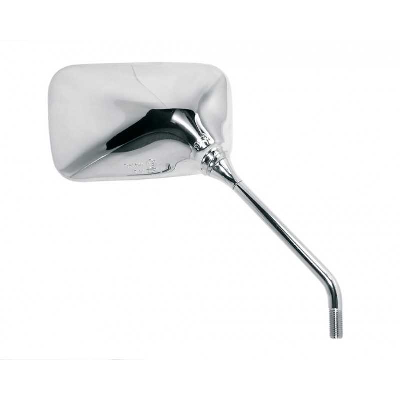 V PARTS Espejo retrovisor derecho tipo OEM para manillar de motocicleta - Cromo EH164D