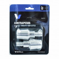 V PARTS Contrapesos manillar aluminio 13,5mm 618