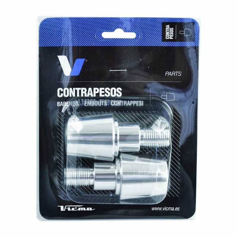 V PARTS Contrapesos manillar aluminio 13,5mm 618
