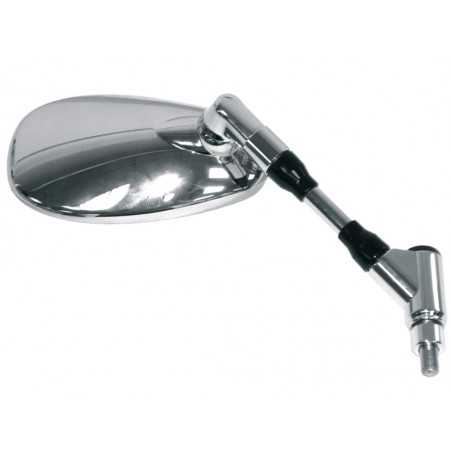 V PARTS Espejo retrovisor derecho tipo OEM para motocicletas - Cromo EY309D