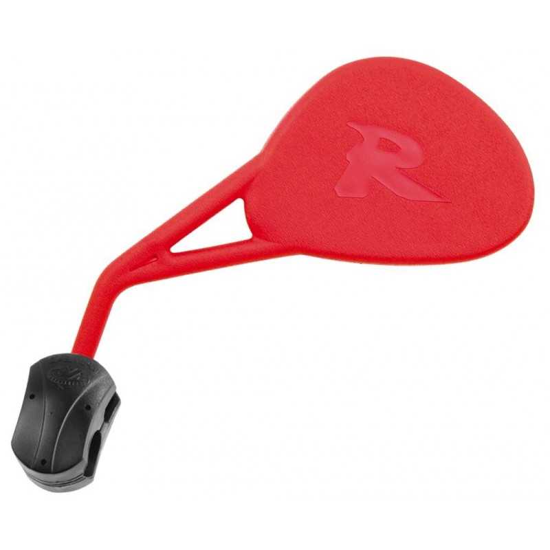VICMA Espejo retrovisor izquierdo para bicicletas | Fijación manillar Color rojo E382IRJ