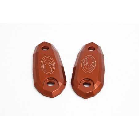 EVOTECH Tappi forum specchi Kawasaki ZX6R/ 636/ Ninja 650 KRT Gems of the Wind GW-KA3