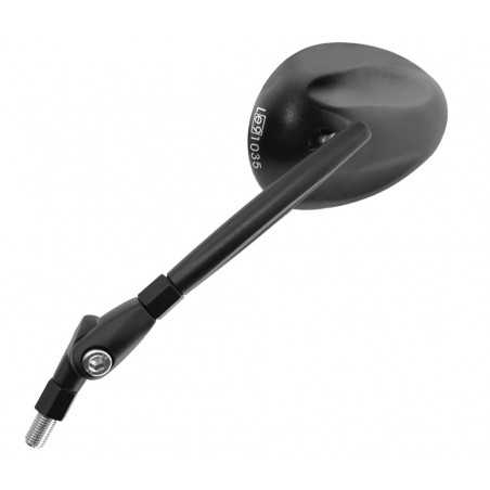 V PARTS MIRROR, REARVIEW, OVAL, 125X86MM, BLACK ET443