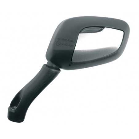 V PARTS Espejo retrovisor izquierdo - Rosca M10/125, homologación CE, montaje en manillar, forma romboide E284I