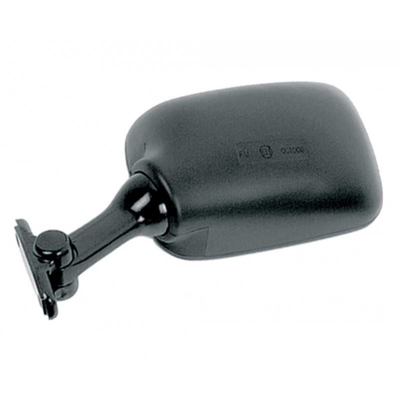 V PARTS Espejo retrovisor izquierdo tipo OEM de plástico negro con homologación CE y montaje en carenado EY502I