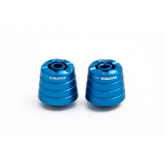 EVOTECH Contrapesos Final Storm de aluminio aeronáutico para motocicletas FS-KA1