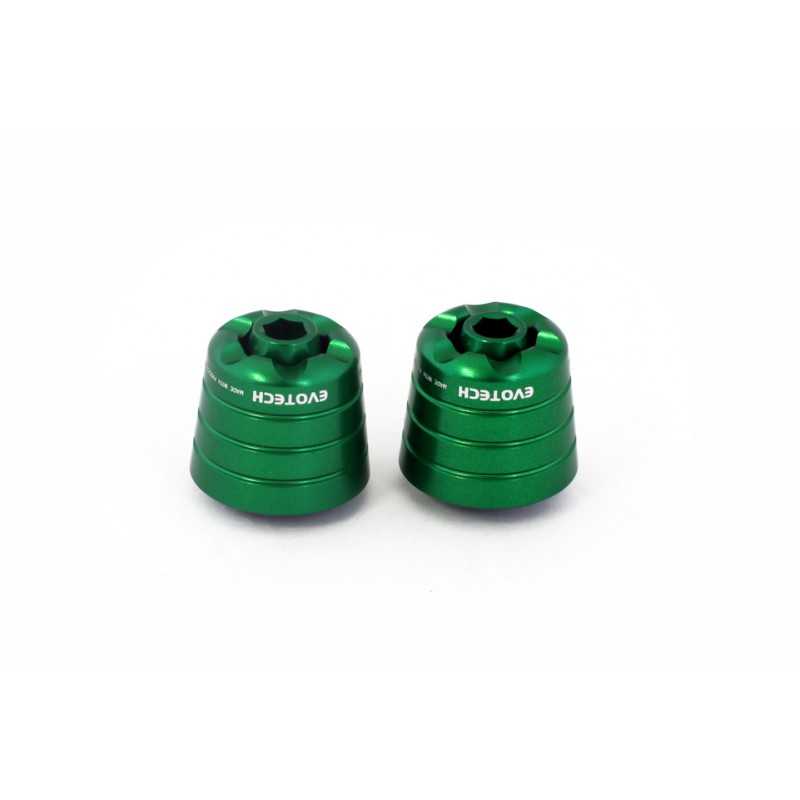 EVOTECH Contrapesos Final Storm de aluminio aeronáutico para motocicletas FS-KA1