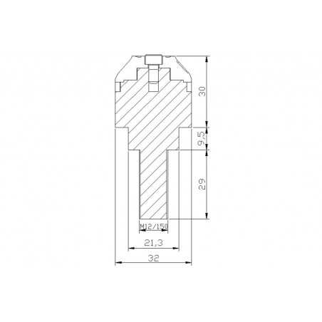PUIG ALUMINUM HANDLEBAR TERMINAL COUNTERWEIGHTS WITH COLOR RIMS 8019