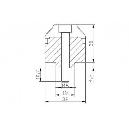 PUIG ALUMINUM HANDLEBAR TERMINAL COUNTERWEIGHTS WITH COLOR RIMS 8159