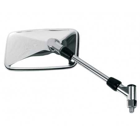 V PARTS Espejo retrovisor derecho tipo OEM para moto - Cromado EY462D