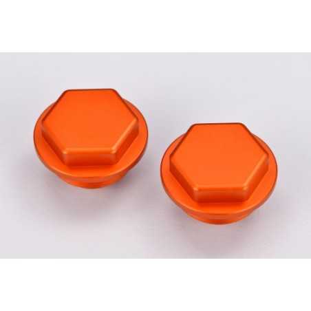 V PARTS Tapa deposito bomba freno trasero naranja Ktm 38180