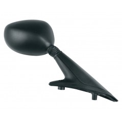 V PARTS Espejo retrovisor derecho tipo OEM de plástico negro para montaje en carenado - Homologación CE E316D