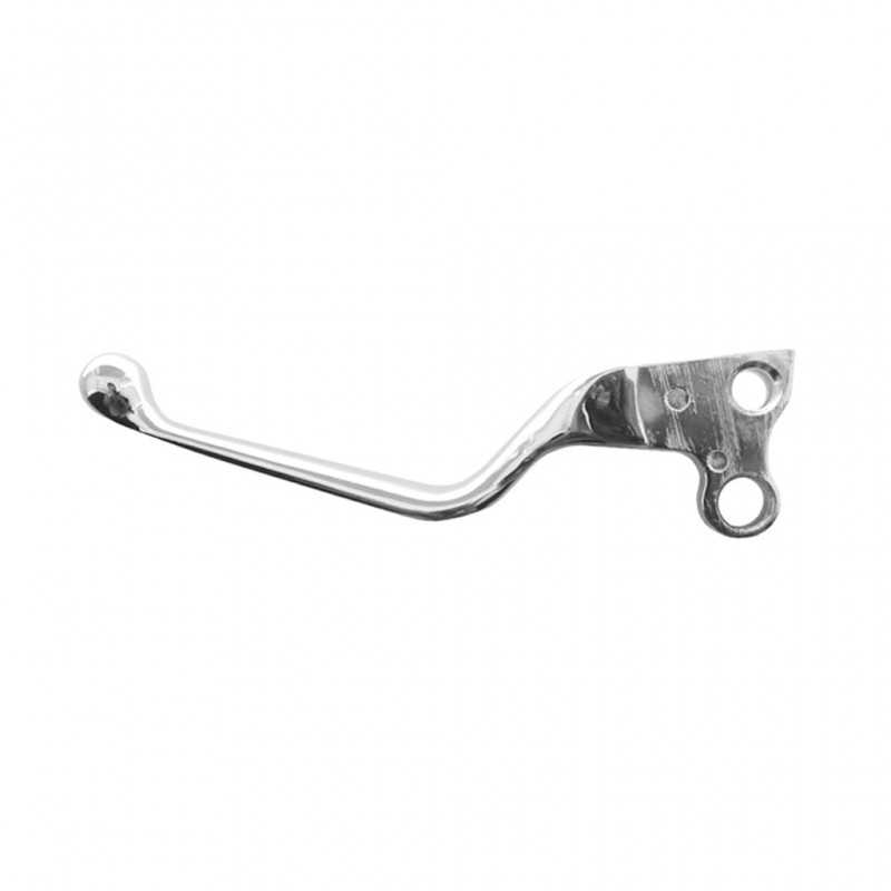 V PARTS Palanca de freno aluminio pulido para moto - Maneta leva izquierda 74501