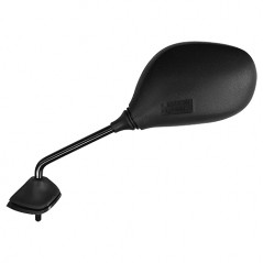 V PARTS Espejo retrovisor izquierdo tipo OEM para motocicletas - Color negro EY974I