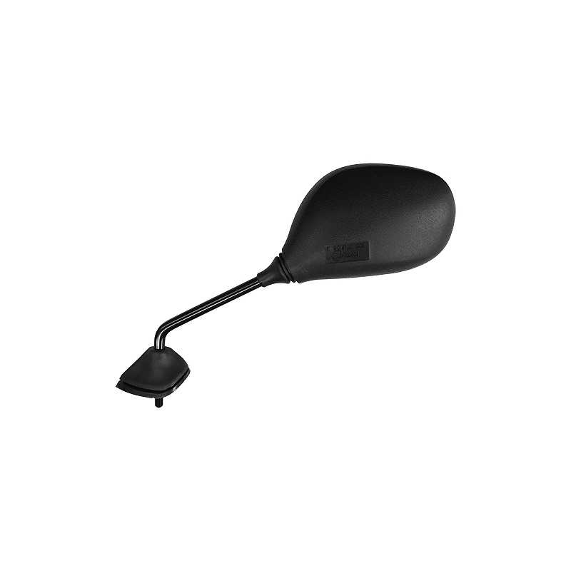 V PARTS Espejo retrovisor izquierdo tipo OEM para motocicletas - Color negro EY974I