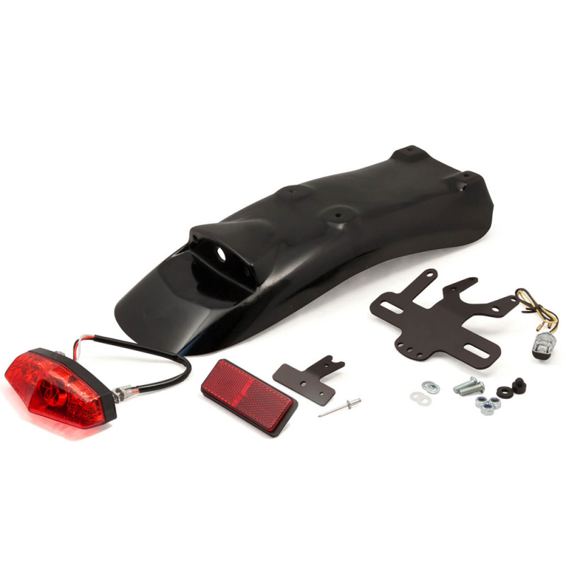 LSL Guardabarros+Piloto trasero Brooks Style GFK507K137LB 4443233