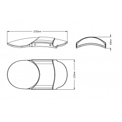 PUIG FRONT FENDER 20296