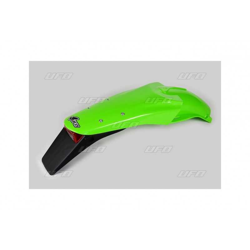 UFO Guardabarros trasero Enduro con piloto KA03748-026 Color Verde 47223