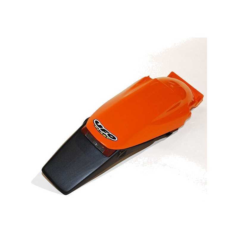 UFO Guardabarros trasero Enduro con piloto KT03043-127 Color Naranja 47336