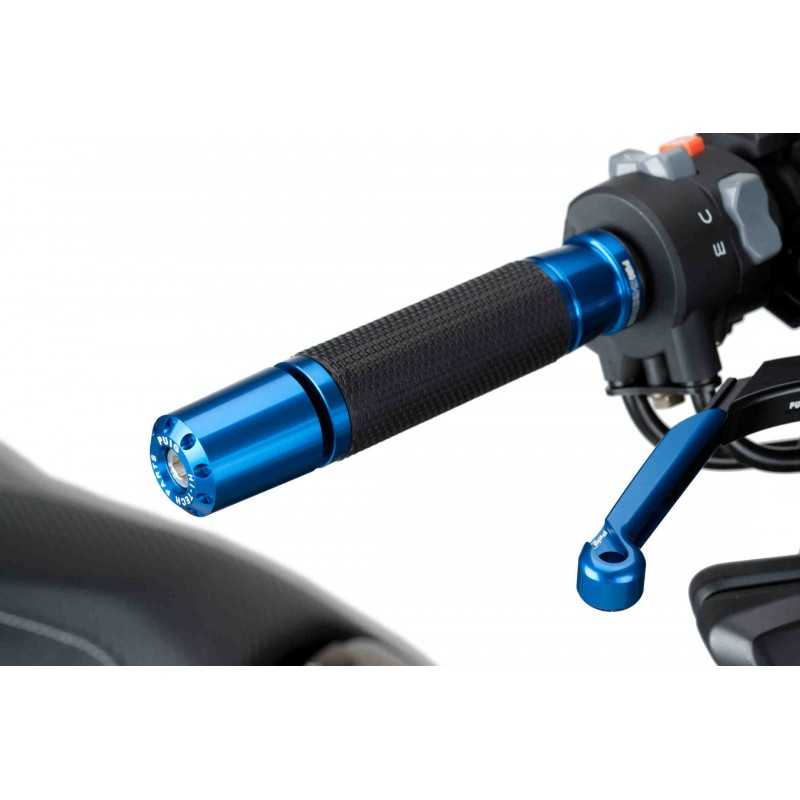 PUIG HANDLEBAR TERMINAL COUNTERWEIGHTS LONG ALUMINUM 9537