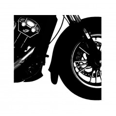 PUIG APRON OR FRONT MUDGUARD EXTENSION 9825