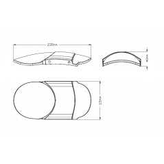 PUIG Sheet metal front fender 3735