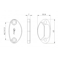 PUIG Set of rear-view mirror caps 3847