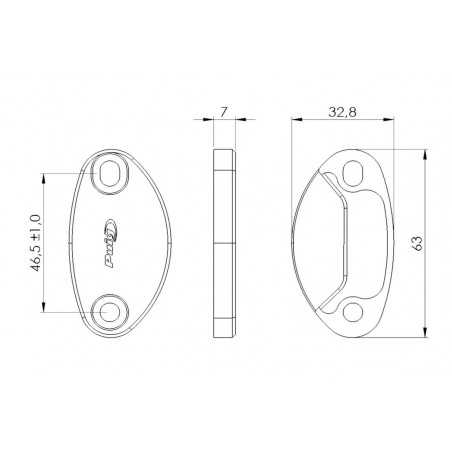 PUIG Set of rear-view mirror caps 3847