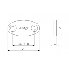 PUIG Set of rear-view mirror caps 3854