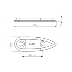 PUIG Set of rear-view mirror caps 3856