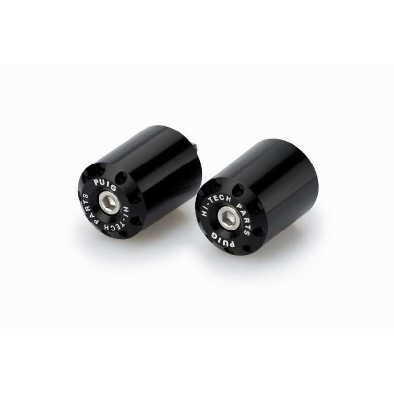 PUIG Aluminum end weights for long handlebars 20373