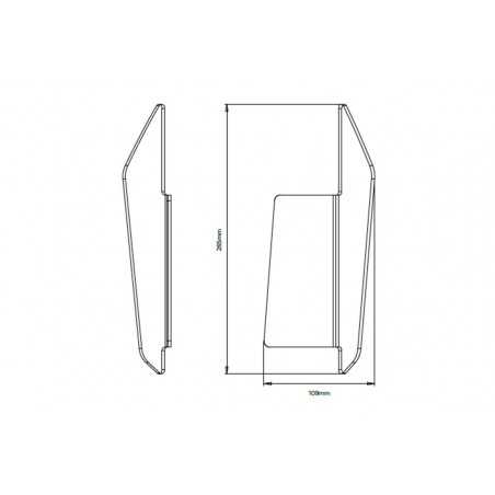 PUIG Set of upper deflectors 20430