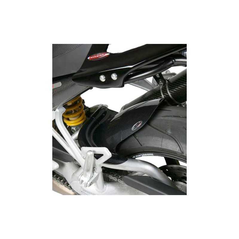 BARRACUDA GUARDABARROS TRASERO FIBRA DE VIDRIO ST6 PARAF CARB