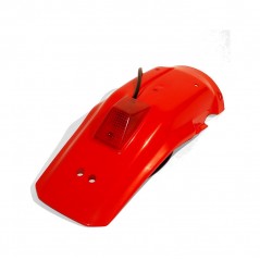 UFO Guardabarros trasero con piloto HO02650-069 Color Rojo 46958