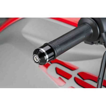 PUIG HANDLEBAR COUNTERWEIGHTS ALUMINUM TERMINALS WITH RING 8805