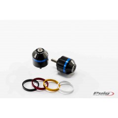 PUIG HANDLEBAR COUNTERWEIGHTS ALUMINUM TERMINALS WITH RING 8863