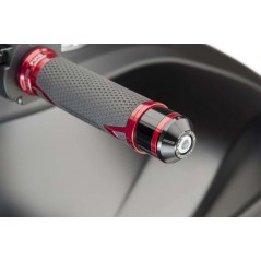 PUIG HANDLEBAR COUNTERWEIGHTS ALUMINUM TERMINALS WITH RING 9209