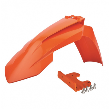 POLISPORT Guardabarros delantero con soporte restyling 16-17 KTM 07-13 90734 92685