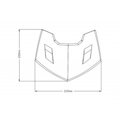 PUIG Tapa embellecedor para relojes de moto NG SPORTPLUS la marca 1439