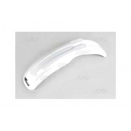 UFO Guardabarros delantero 125-250-500 cross-enduro PA01008-041 Color Blanco 47574