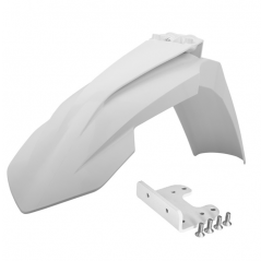 POLISPORT Kit restyling guardabarros delantero 16-17 + soporte blanco 90735 92686