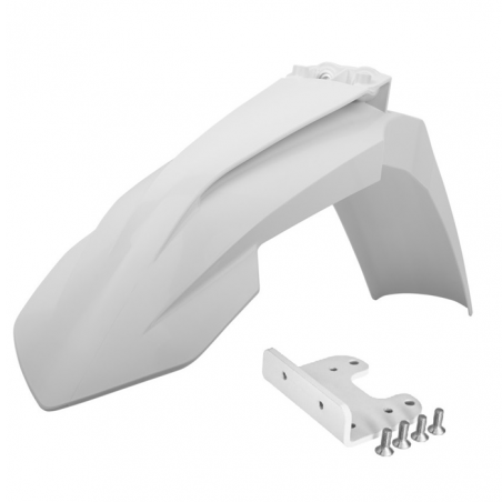 POLISPORT Kit restyling guardabarros delantero 16-17 + soporte blanco 90735 92686