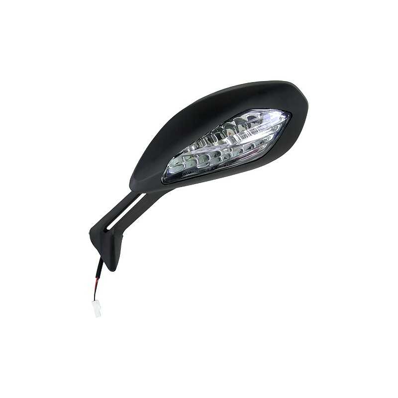 V PARTS Retrovisor izquierdo 52310521A / 52320521A negro con homologación CE ED282I