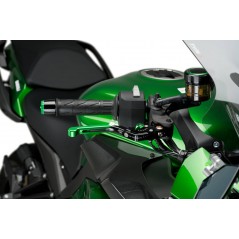 PUIG ALUMINUM HANDLEBAR COUNTERWEIGHTS TERMINALS THRUSTER CUERPO KAWASAKI 9409